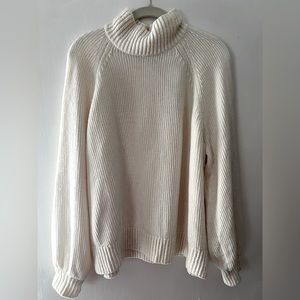Loft Chenille Mockneck Sweater